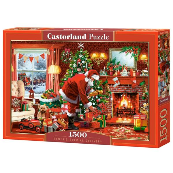 Puzzle da 1500 Pezzi - La Consegna Speciale di Babbo Natale