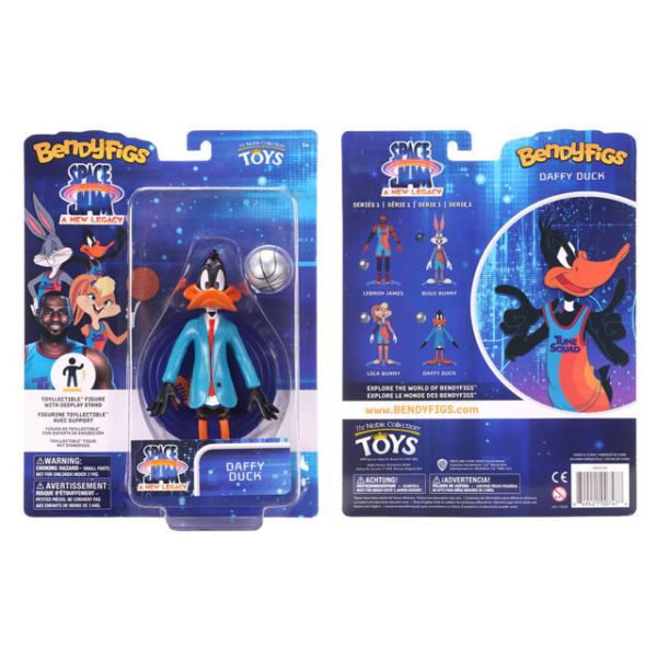 Daffy Duck - Articulated character Bendyfigs - Space Jam