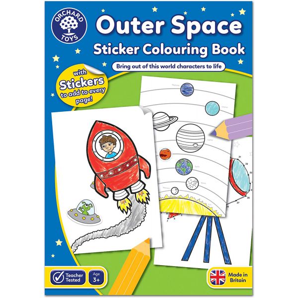 Colouring Book - Outer Space: Ed. Inglese