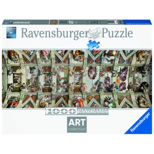 1000 Piece Puzzle - Michelangelo: Vault of the Sistine Chapel