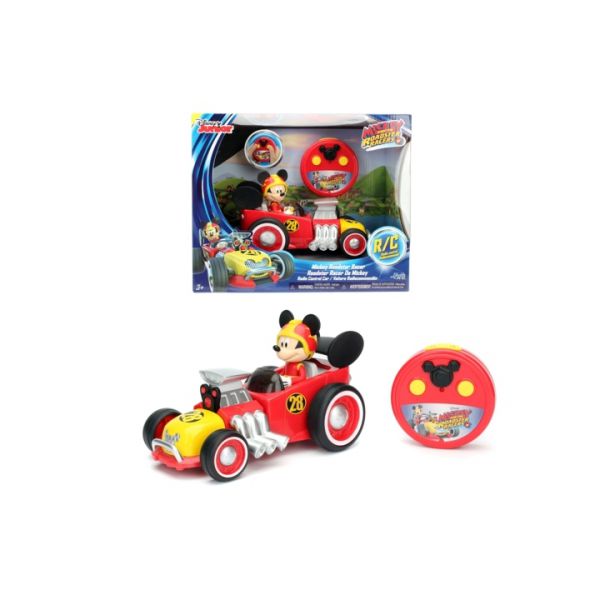 RC vehicle Mickey Roadster Racer in 1:24 scale, 19 cm, 1 channel, 2.4GHz frequency