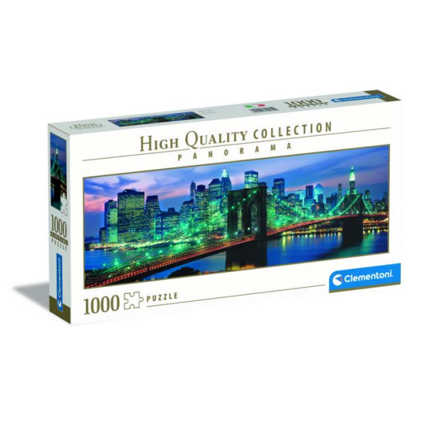 1000 Piece Puzzle Panorama High Quality Collection - New York Brooklyn Bridge
