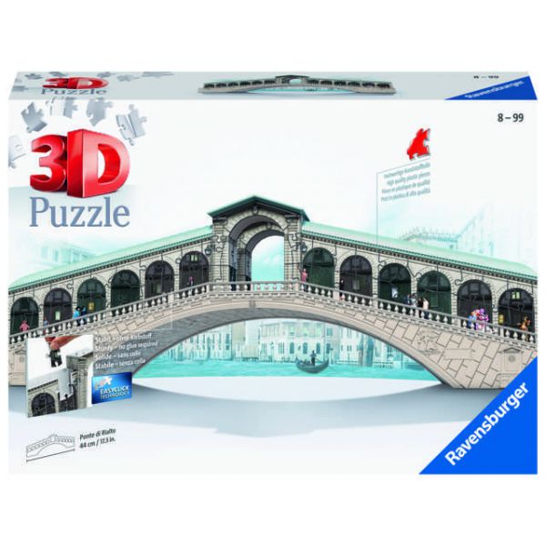 Puzzle 3D da 216 Pezzi - Ponte di Rialto