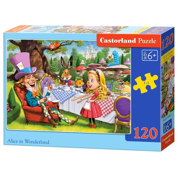 120 Piece Puzzle - Alice in Wonderland