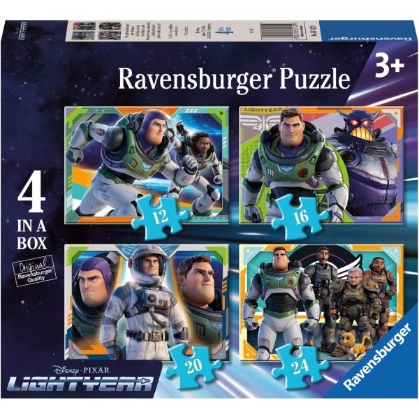 4 Puzzle in 1 - Disney Lightyear