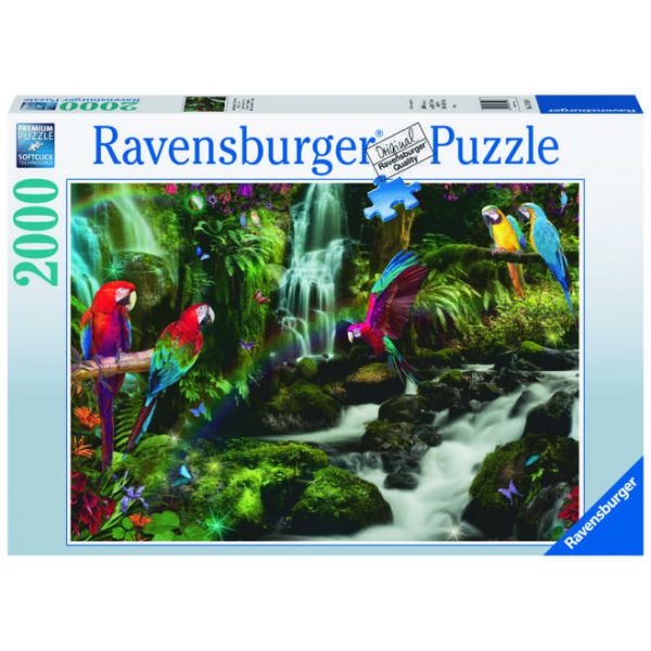2000 Piece Puzzle - Parrot Paradise