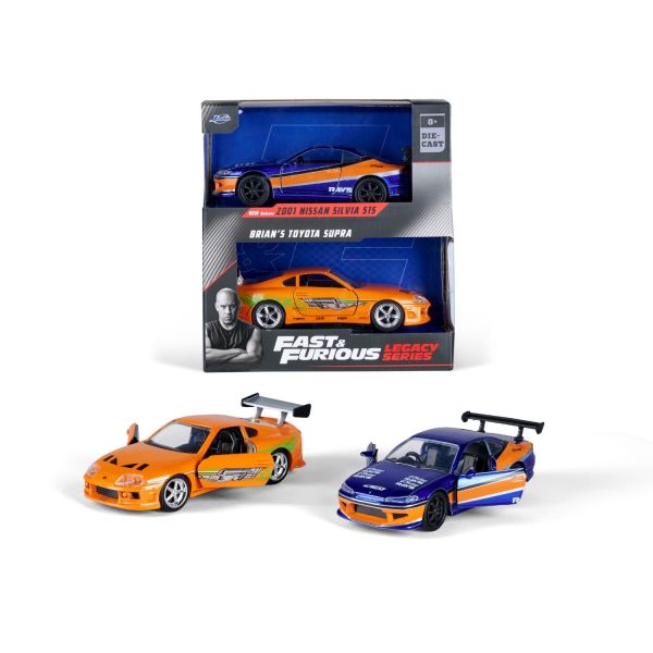 Fast & Furious Twin Pack  in scala 1:32 Wave 3/2 
