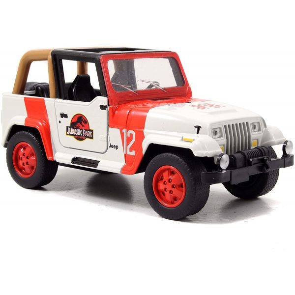 Jurassic Park - Jeep Wrangler in scala 1:32 Diecast