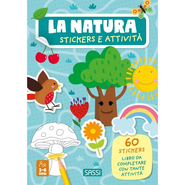 The nature. Stickers and Activities