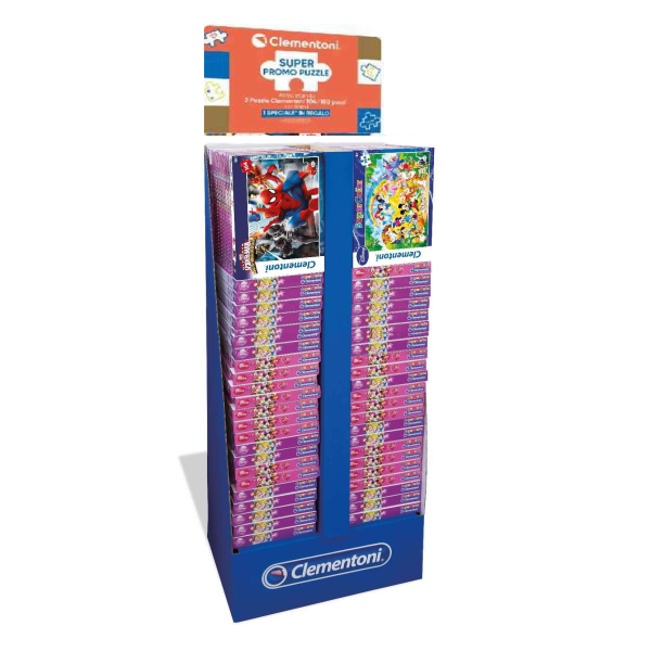 104 and 180 piece puzzle display (72 piece display)