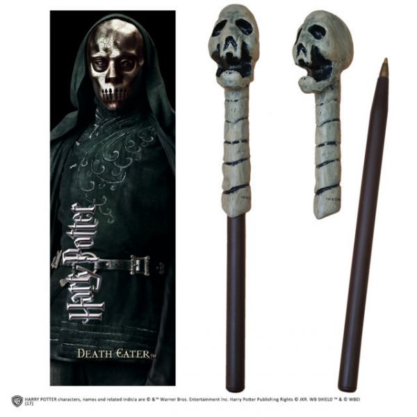 Harry Potter - Wand Pen and Bookmark of the Death Eaters