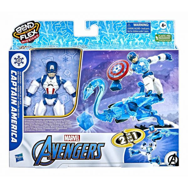 Avengers - Bend and Flex: Captain America Ice Mission