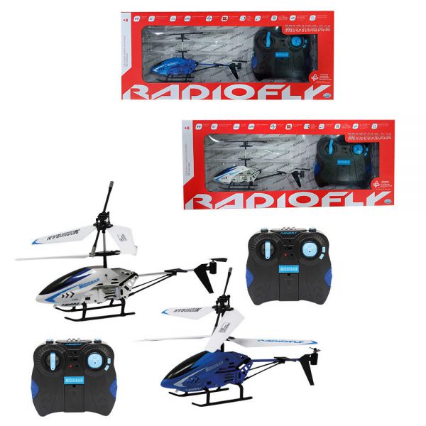 Radiofly - Michigan Helicopter cm. 23 6 Infrared RC functions, ALUMINUM STRUCTURE, USB charging