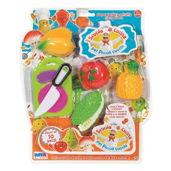 Scuola di Cucina - Playset Verdura e Frutta