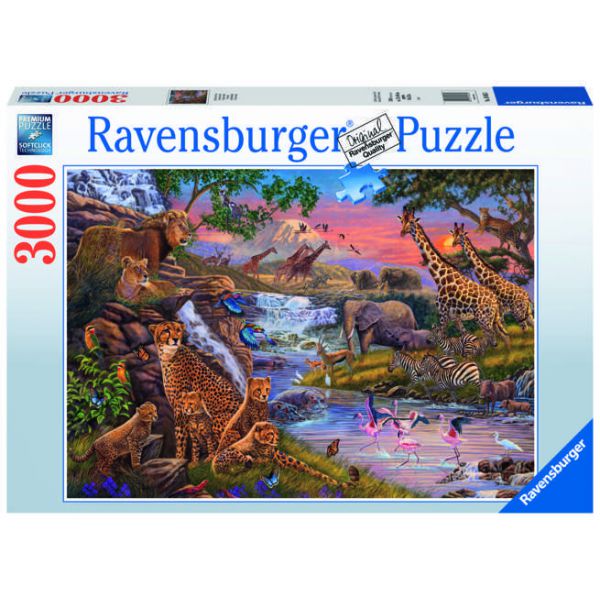 3000 Piece Puzzle - The Animal Kingdom