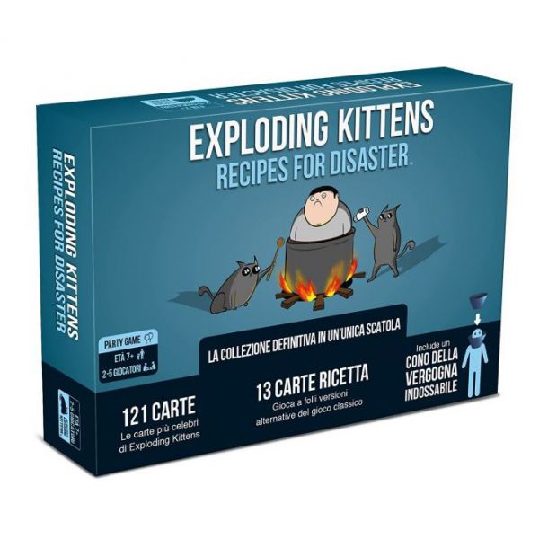 Exploding Kittens: Recipes for Disaster - Ed. Italiana