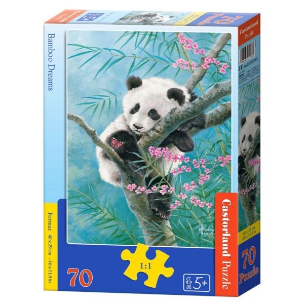 Puzzle da 70 Pezzi - Sogni di Bambù