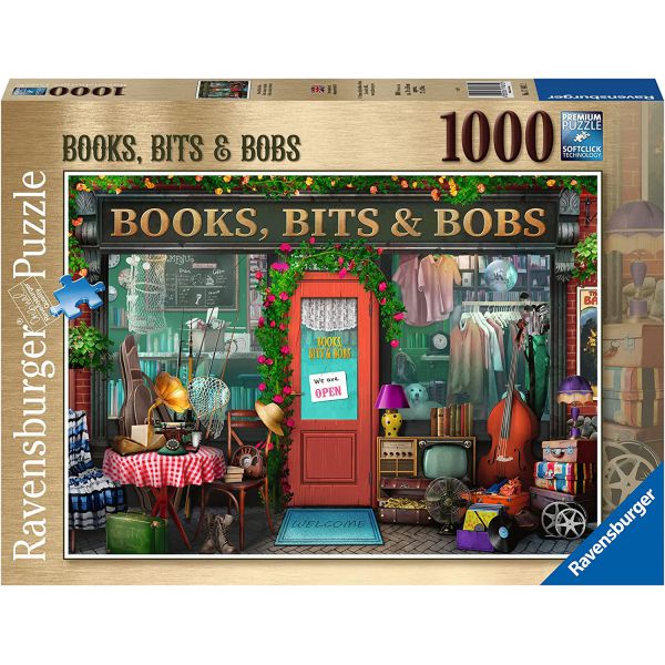Puzzle 1000 pcs - Books, music and imagination