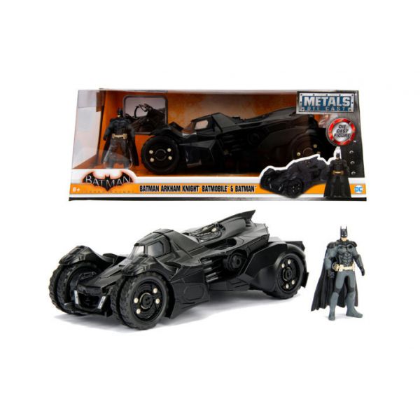 Batman Arkham Knight Batmobile 1:24 with die-cast Batman figure