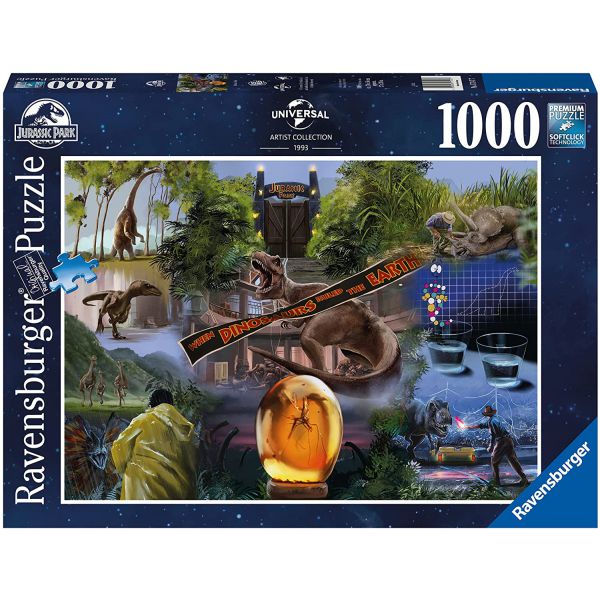 1000 Piece Puzzle - Jurassic Park