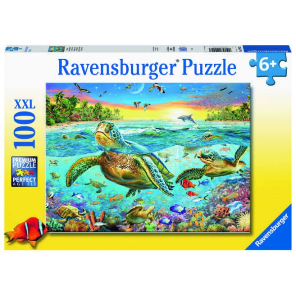 100 piece XXL puzzle - Sea Turtles