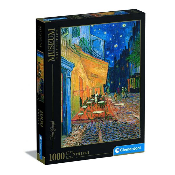 1000 Piece Puzzle - Museum Collection - Van Gogh: Exterior of cafe at night