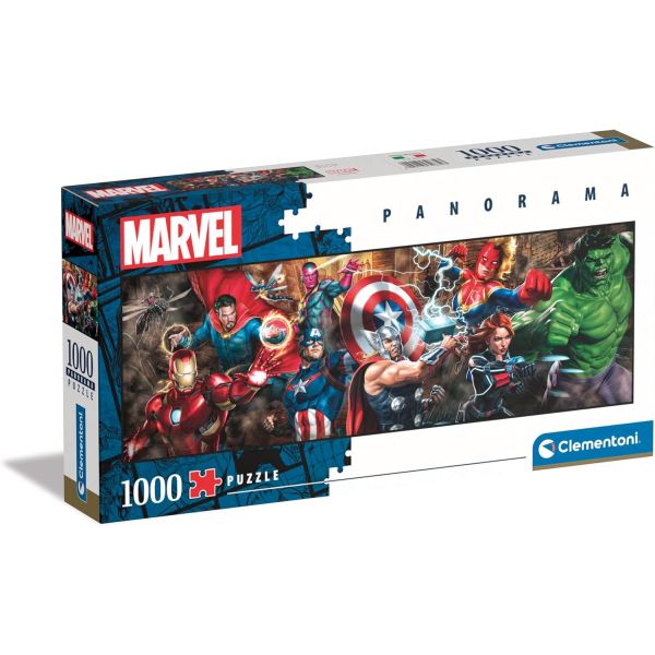 Puzzle da 1000 Pezzi - Panorama Avengers