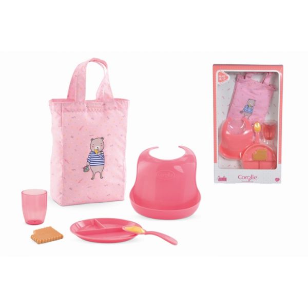 Corolle set Bag with baby food accessories
