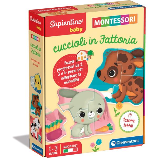 Montessori - Baby Cuccioli in Fattoria