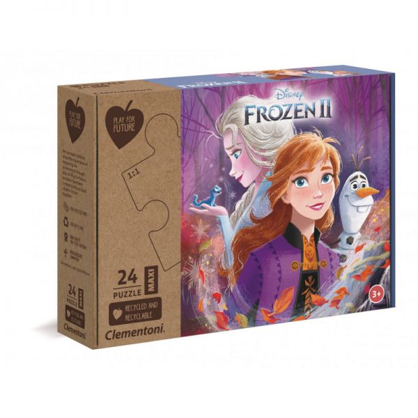 Puzzle da 24 Pezzi Maxi - Play for Future: Frozen 2