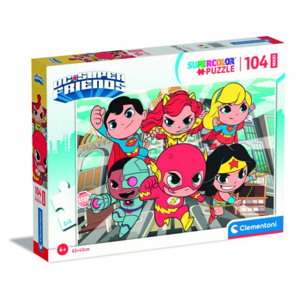 104 Piece Maxi Puzzle - DC Super Friends