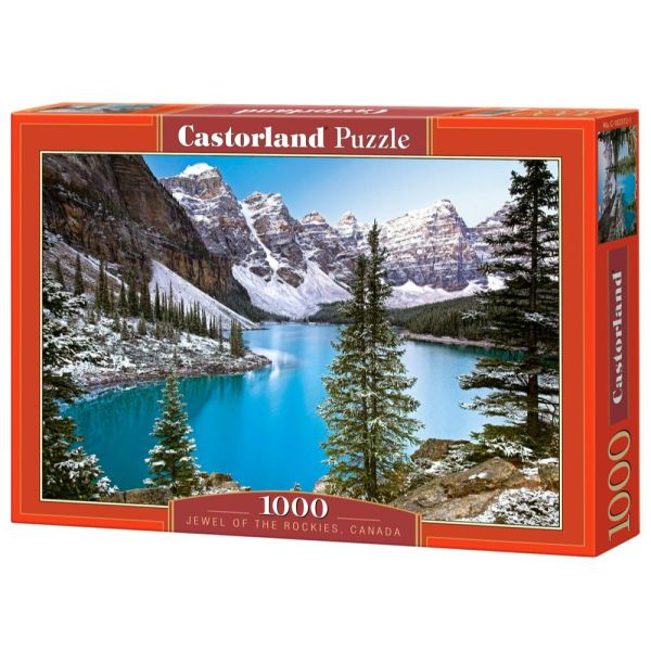 Puzzle da 1000 Pezzi - Il Gioiello delle Montagne Rocciose, Canada