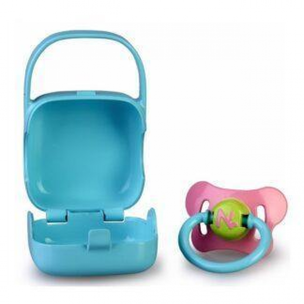 Nenuco - Accessories: Pink Pacifier with Case