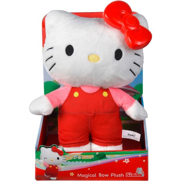 Hello Kitty - Magic Bow Peluche cm.30 con Suoni