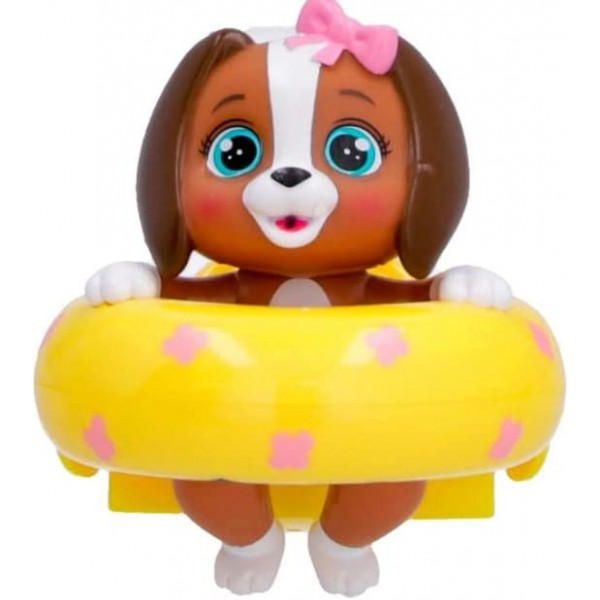 Bloopies - Floaties Dogs: Brown with Yellow Lifebuoy