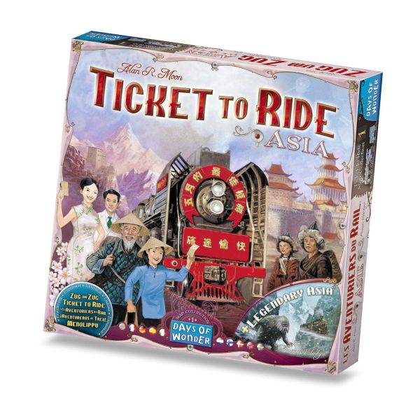 Ticket to Ride Map Collection #1 Asia