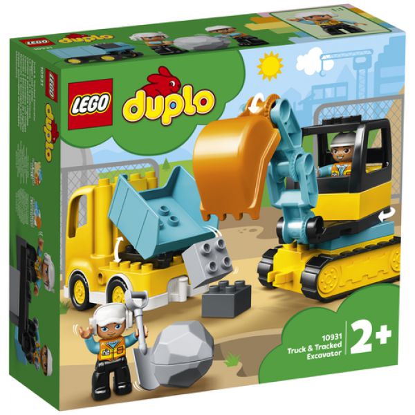 Duplo - Truck and crawler excavator
