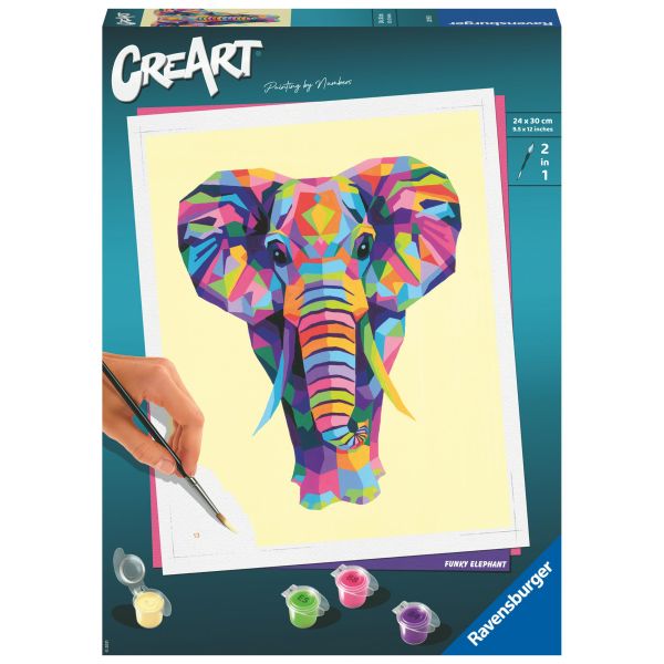 CreArt - Serie Trend C: Funky Elephant