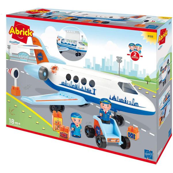 Abrick - Happy Jet Airplane with 2 characters