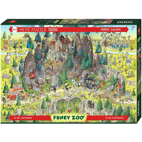 Puzzle 1000 pz - Transylvanian Habitat, Funky Zoo