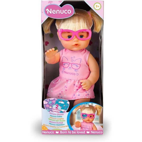 Nenuco - Bambola con Occhiali 35 cm