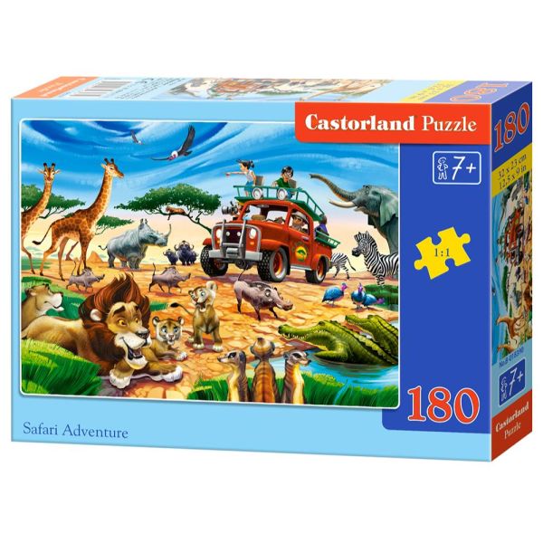 180 Piece Puzzle - Safari Adventure