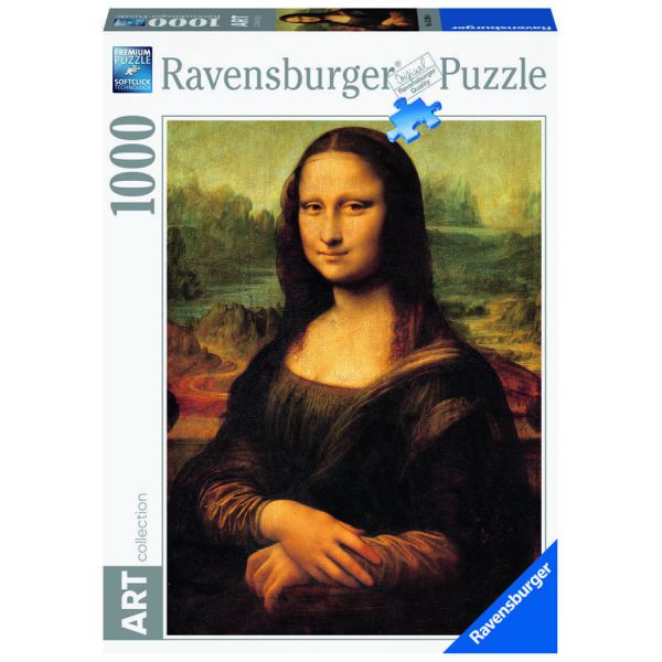 1000 Piece Puzzle - Leonardo da Vinci: The Mona Lisa