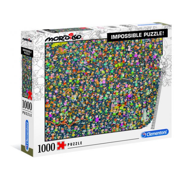 1000 Piece Puzzle - Impossible Puzzle: Mordillo