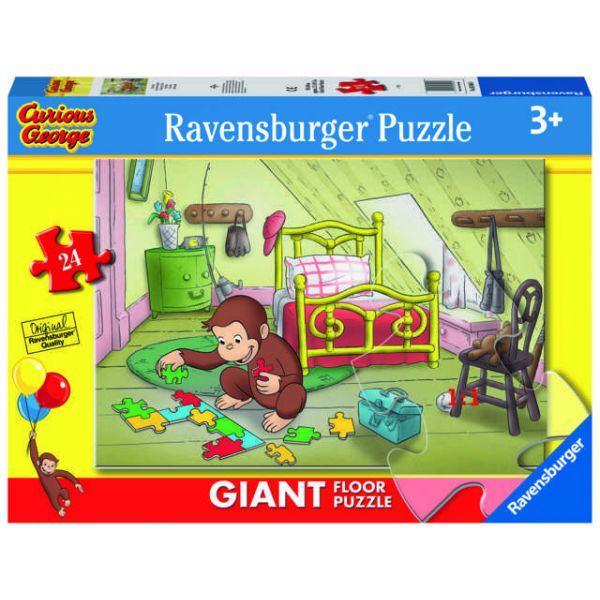 Giant 24 Piece Puzzle - Curious George