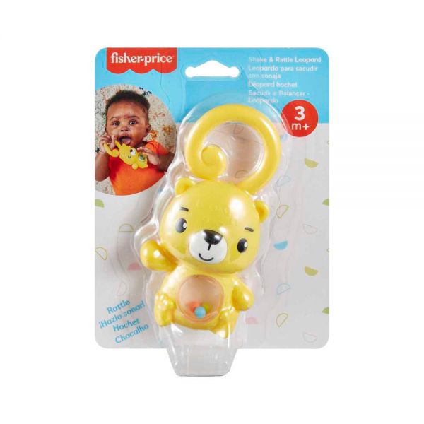 Fisher-Price - Shake & Rattle Leopard