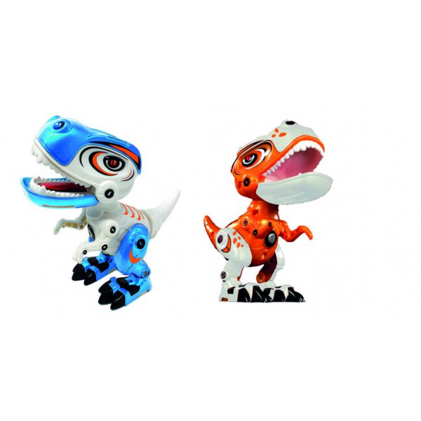 MARS - Dyno Robot Robot dinosaur in die cast and plastic measures 12.5 * 6.5 * 11 cm lights and sounds opening mouth and movable tail batteries included