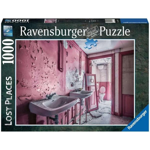 1000 Piece Jigsaw Puzzle - Crumbling Rose