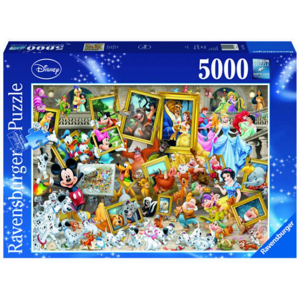 5000 Piece Puzzle - Mickey the Artist