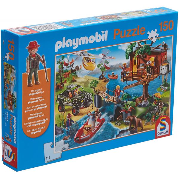 Puzzle da 150 Pezzi - Playmobil: La Casa sull'Albero